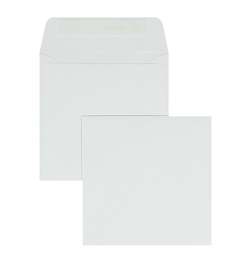 Buste da lettera - Bianco ~170 x 170 mm, 100 g/qm Offset