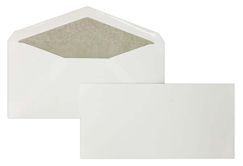 Buste da lettera - Bianco ~110 x 225 mm, 135 g/qm Velin